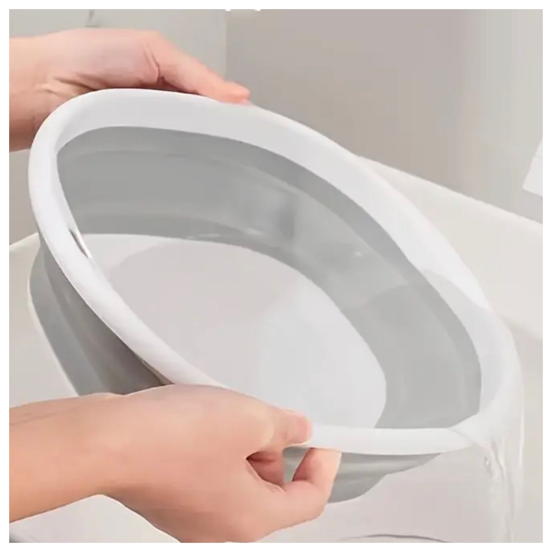 Collapsable Foot Basin “Footnanny Approved”