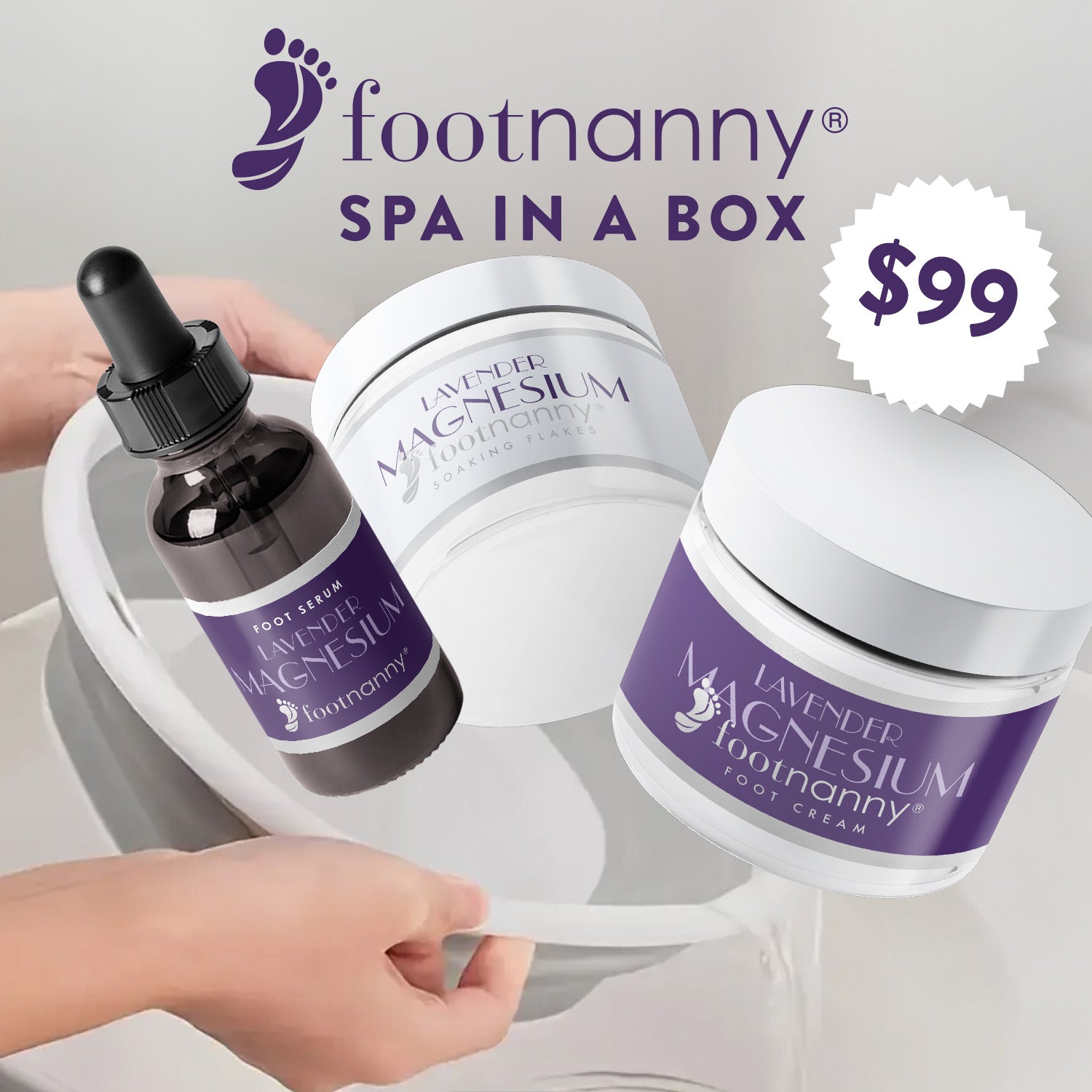 Spa In A Box At Home Relaxing Soaking Set